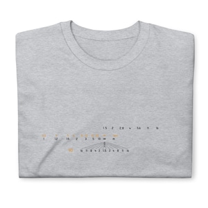 Leica t-shirt Summilux-M 90mm f/1.5 ASPH lens marking Unisex Grey & White