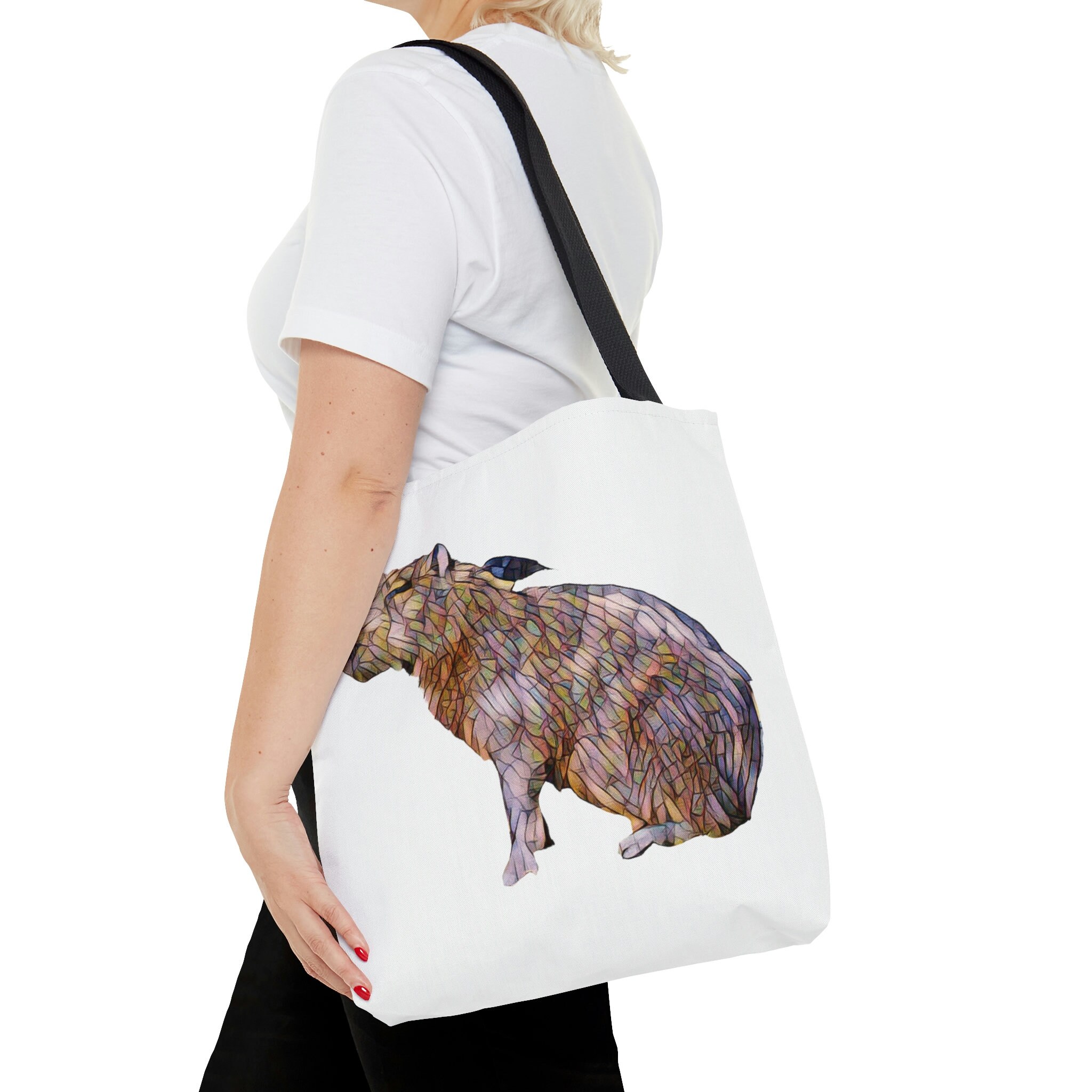 Capybara Tote Bag Endangered Animal Wildlife Shoulder Bag Purse Etsy