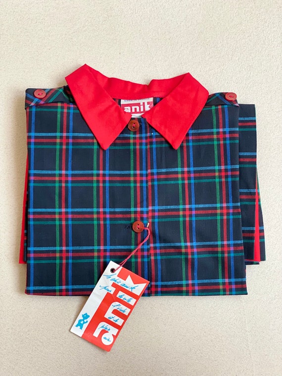 6/7 years - vintage kids dress 70's long sleeve frenc… - Gem