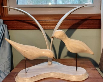 RARE, Vintage Charles Towne Bird Sculpture - SIGNED