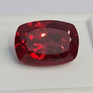 8 Ct Premium Red Ruby Mozambique AAA Loose Gemstone, Loose Ruby Stone High Quality Cushion Shape Ring & Jewelry Making Gem