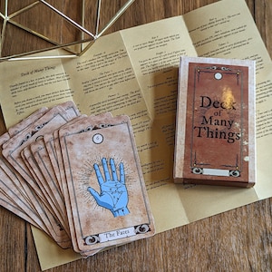 Deck of Many Things, Dungeons and Dragons Game Prop