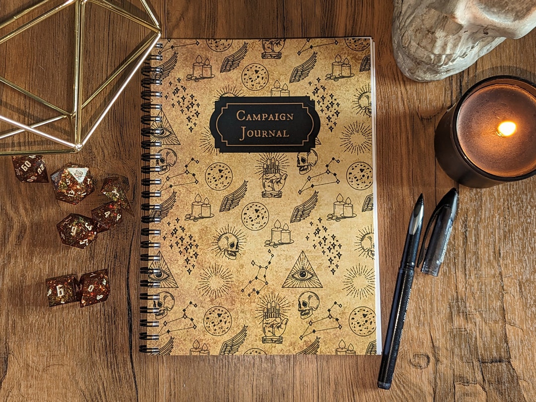 Deluxe Dungeons and Dragons Campaign Journal Dnd Notebook D&D Campaign