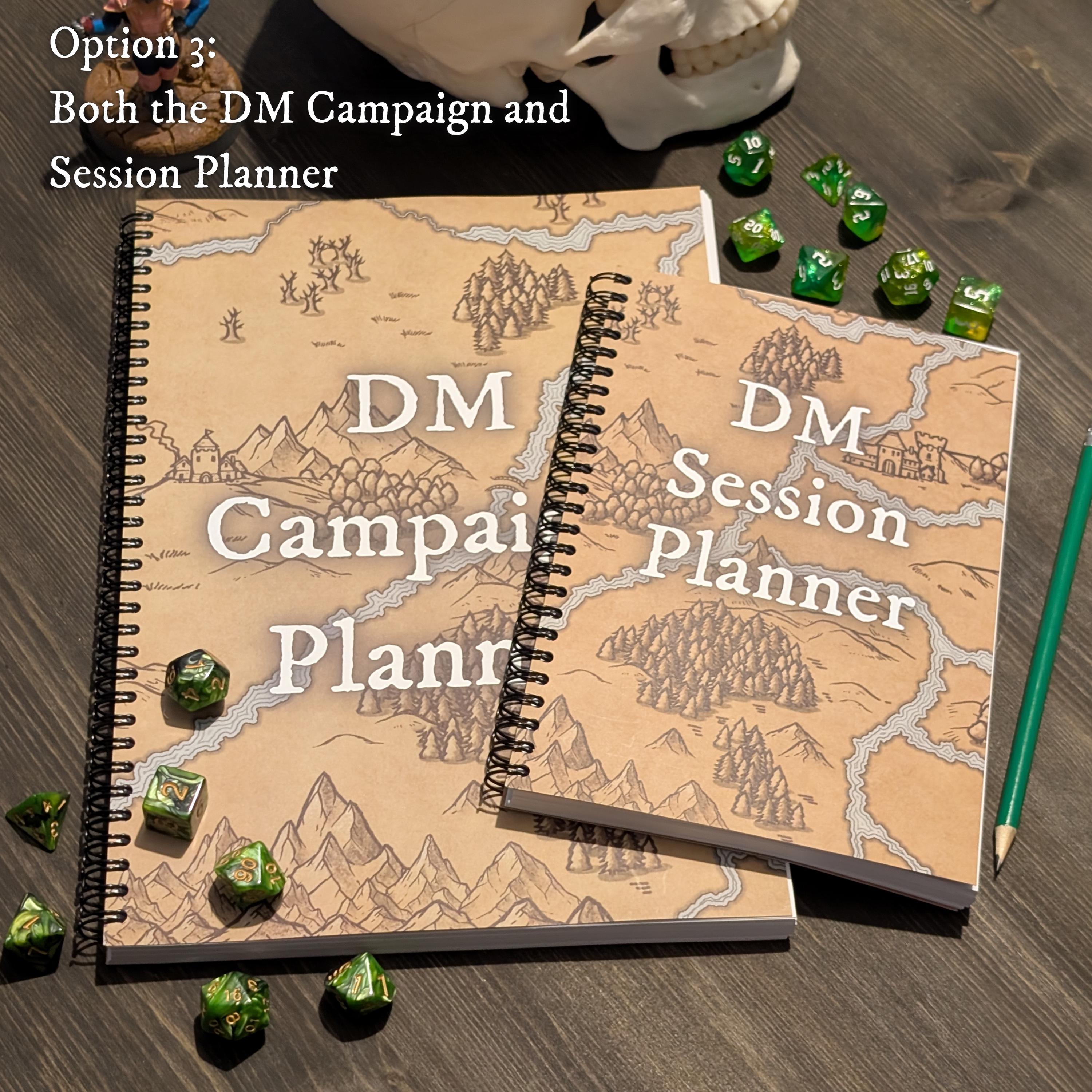 Carnet De Campagne Premium Donjons & Dragons - 250 Pages Quadrillées, Housse Toile, Marque-page Et Sangle - 4