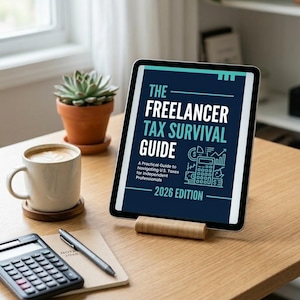 Freelancer Tax Guide 2026 | Self Employed Tax Deductions Ebook | Independent Contractor Taxes | Gig Worker Tax Help