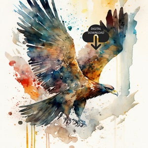 Abstract Eagle Art