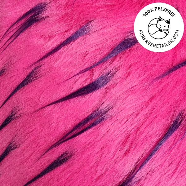 Tissu en fausse fourrure Spiked Shaggy Fluffy - Différentes couleurs | Costume, Cosplay, | créatif Largeur 150 cm