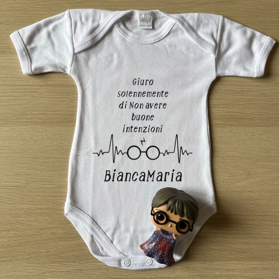 Body Neonato In Cotone 100% Con Stampa "Los Pollos Hermanos", Certificato Öko-Tex, Made In Germany, Varie Taglie 0-24 Mesi - 2