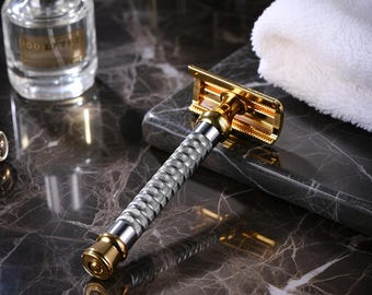 Manual Double Edge safety Vintage Handmade Razor brass Exclusive shaving