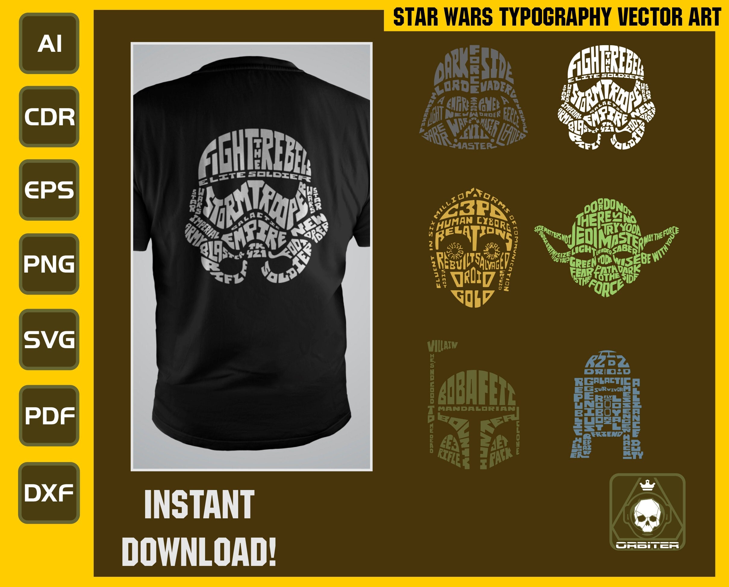 Etsy Starwars Tshirt -