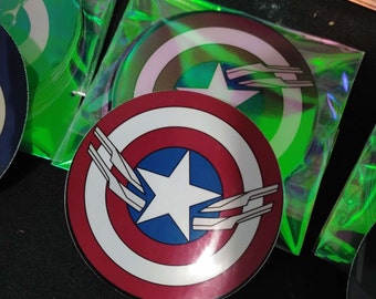 Pegatina del Capitán América - Sam Wilson