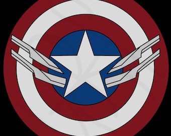 Capitán América - Sam Wilson - Página para colorear