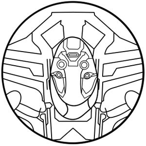 Ghost - Ava Starr - Colouring Page