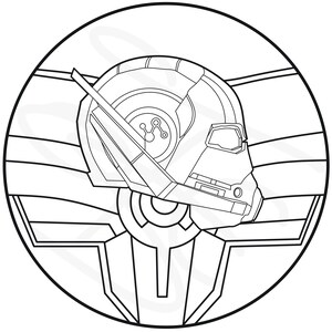 Ant-Man - Scott Lang - Colouring Page
