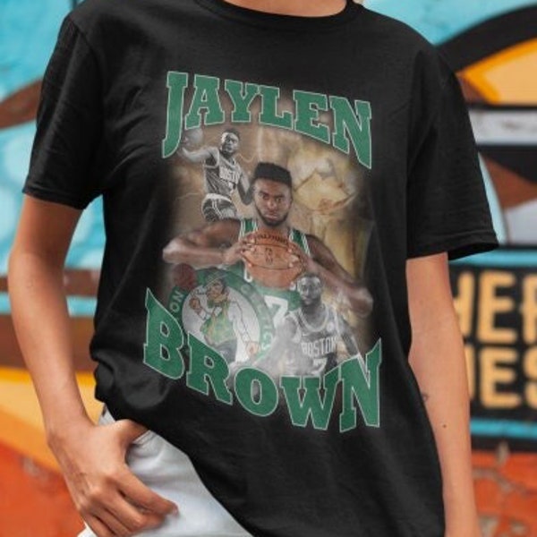 Jaylen Brown 90's Vintage T-Shirt, Jaylen Brown tee, Celtics shirt, jaylen brown t shirt