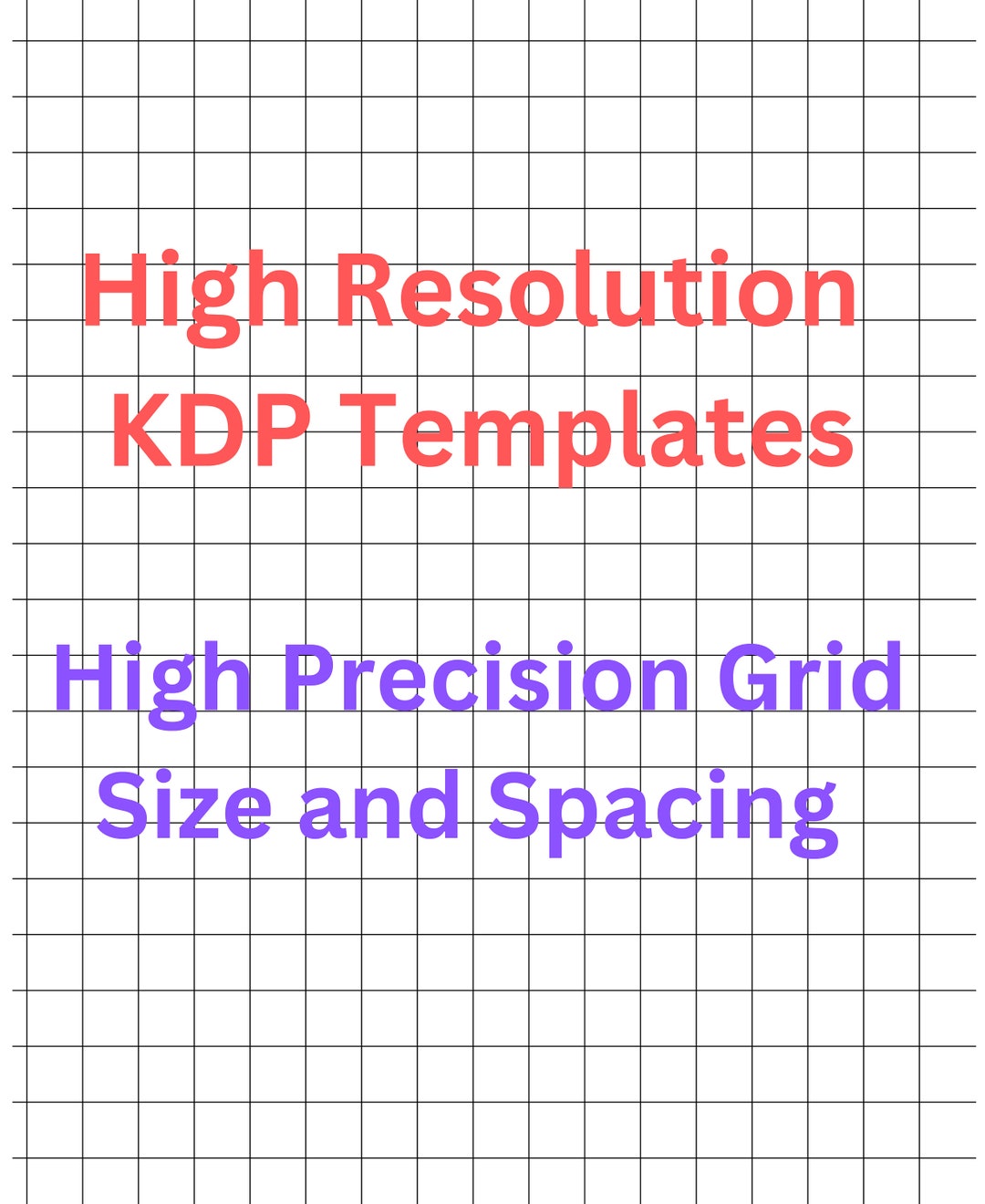 Graph Paper Quad Ruled 4 Grid Size 1/5 Inch, 1/4 Inch 1/3 Inch, 1/2 ...