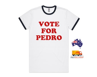 Vote for Pedro Tshirt : Napoleon Dynamite Retro 80s Party Outfit