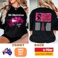 Ed Sheeran Tshirt Loop Tour, Ed Sheeran Australia 2025 Tour Merch,  Ed Sheeran Tshirt, Kids Adult Unisex Tee product logo
