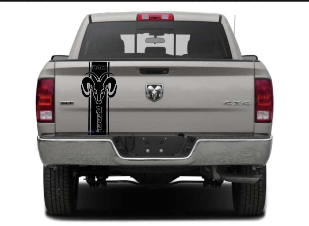 Ram Tailgate Decals Etsy