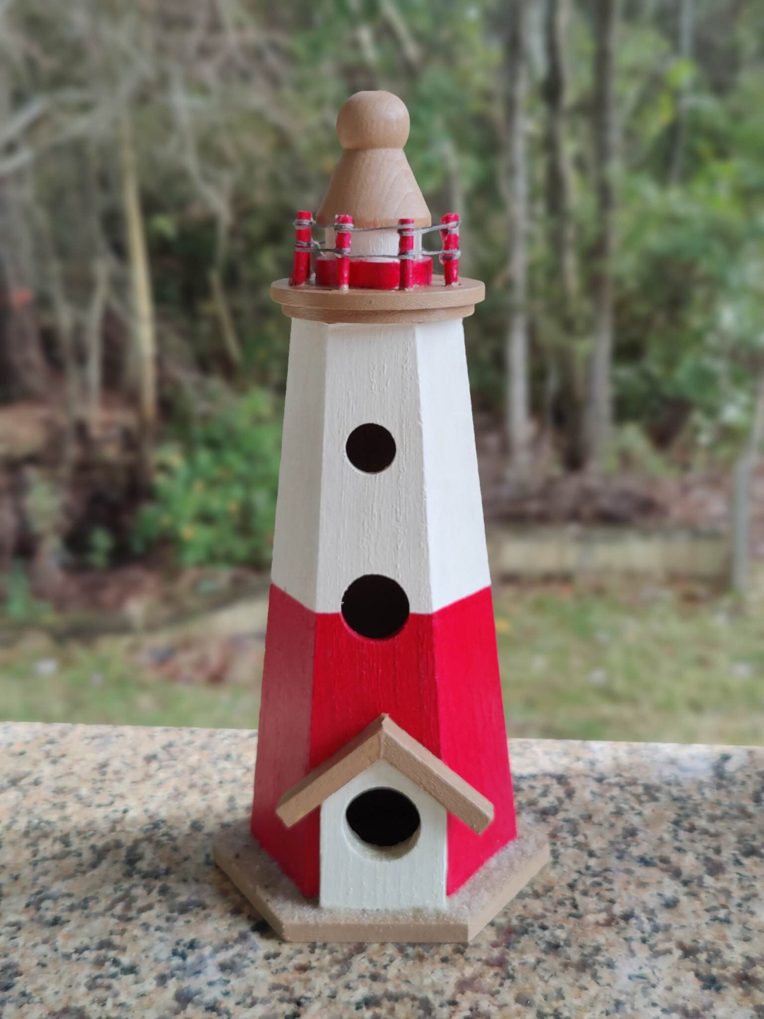 Lighthouse Birdhouse Etsy