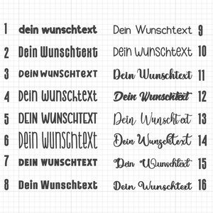 Vinyl Sticker Resin Aufkleber personalisiert Name Schriftzug individuell  Geschenk - .de