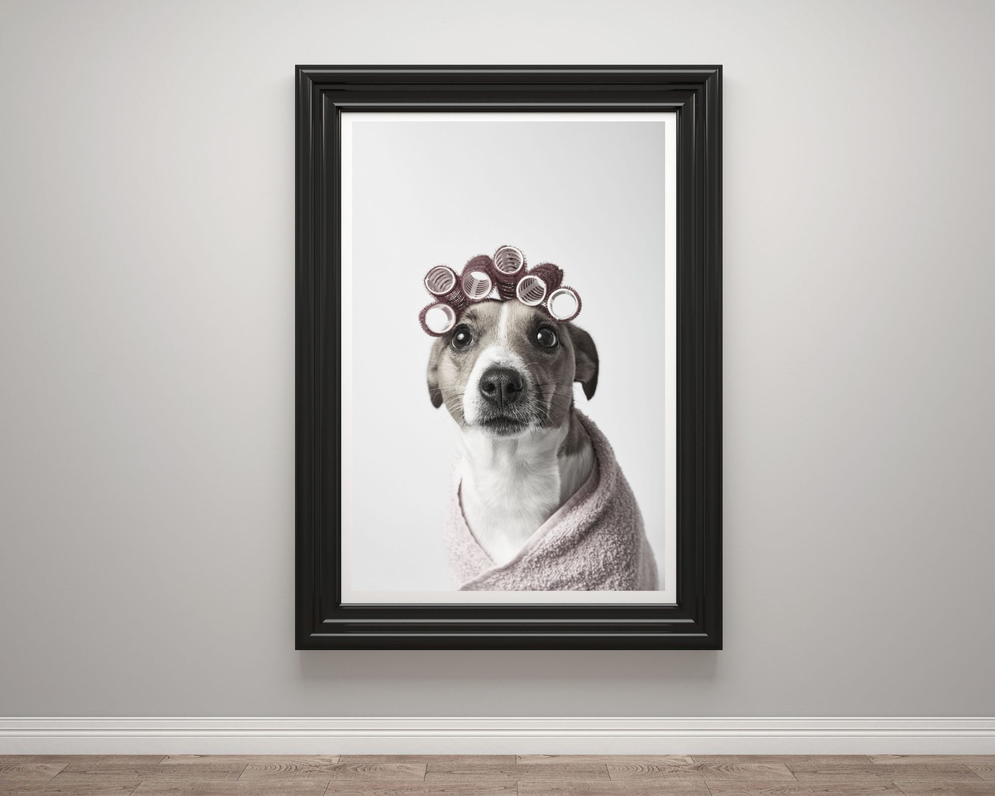 Funny Dog Portrait Printable Wall Art Vet Office Decor Funny Dog Wall