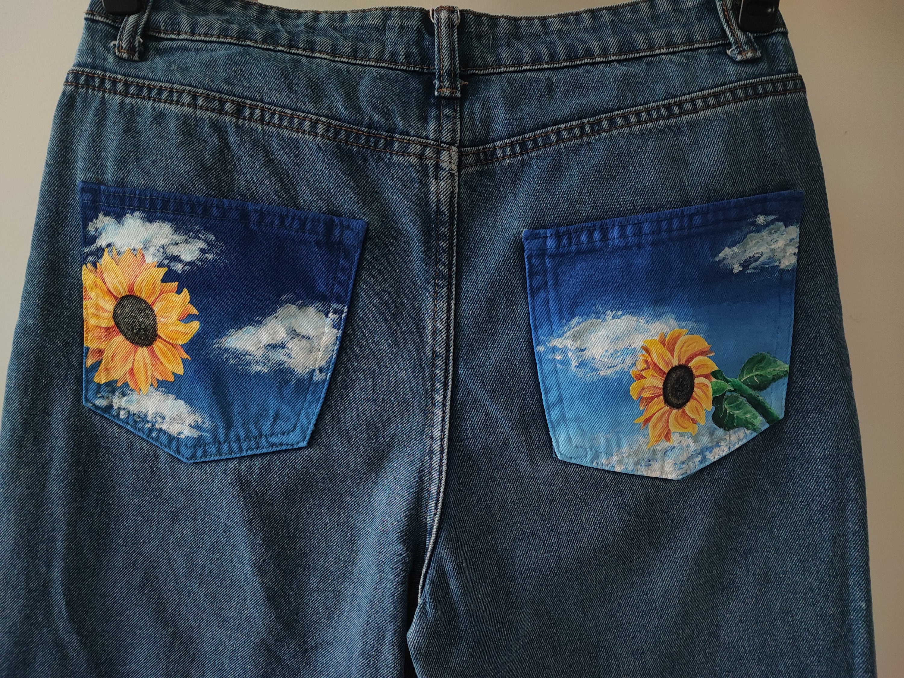 【COLOR iN ID】hand painting jeans Jeans | Kaws Hand Painted Jeans 3132 | Poshmark