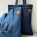 see more listings in the Denim tote bags section