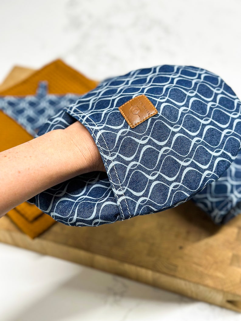 DenimDekoLT Oven Mitt and Pot Holder - Thumbnail 5