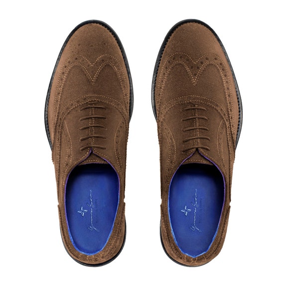 Suede shoes size Mens 46 European (size 13 US) Borovo Brand Borovo men main image 4