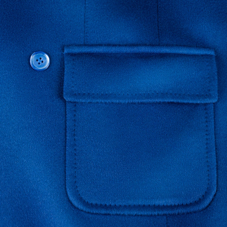 Cashmere Winter Coat | Luxury Mens Coat | Italian Handmade Coat | Double Breasted Coat | Designer Cashmere Coat image 4