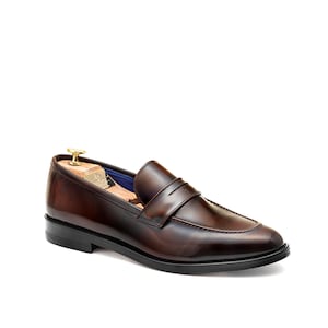 Brushed calfskin moccasin in various colors · Men&#39;s Leather Loafers · Handmade Shoes · Made in Italy · Premium Quality