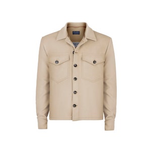 Man&#39;s coat-Stylish winter outerwear Classic men&#39;s fashion - Formal men&#39;s attire - Warm winter Jacket coat fashion for him - Made in italy