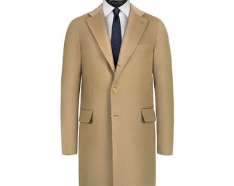 Man's coat-Stylish winter outerwear Classic men's fashion - Formal men's attire - Warm winter Jacket coat fashion for him - Made in italy