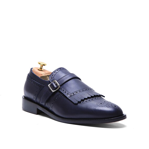 Monk Strap Shoes in Calf Leather · Classic Men display picture 1