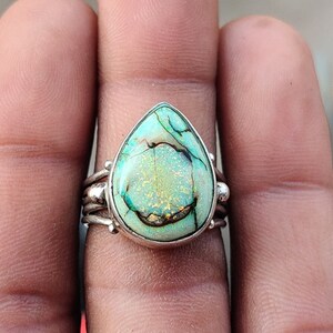 Monarch Opal Ring, Statement Ring, Boho Ring, Natural Monarch Opal, Sterling Silver Ring, Opal Women Ring, Bestseller Opal Jewelry, Gift Mom