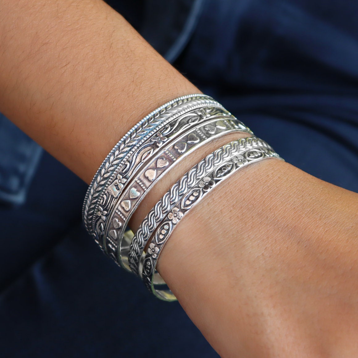 アクセサリー silver 925 simple design bangle Amazon.com: 925 Sterling Bangle Bracelet Fashion Jewelry