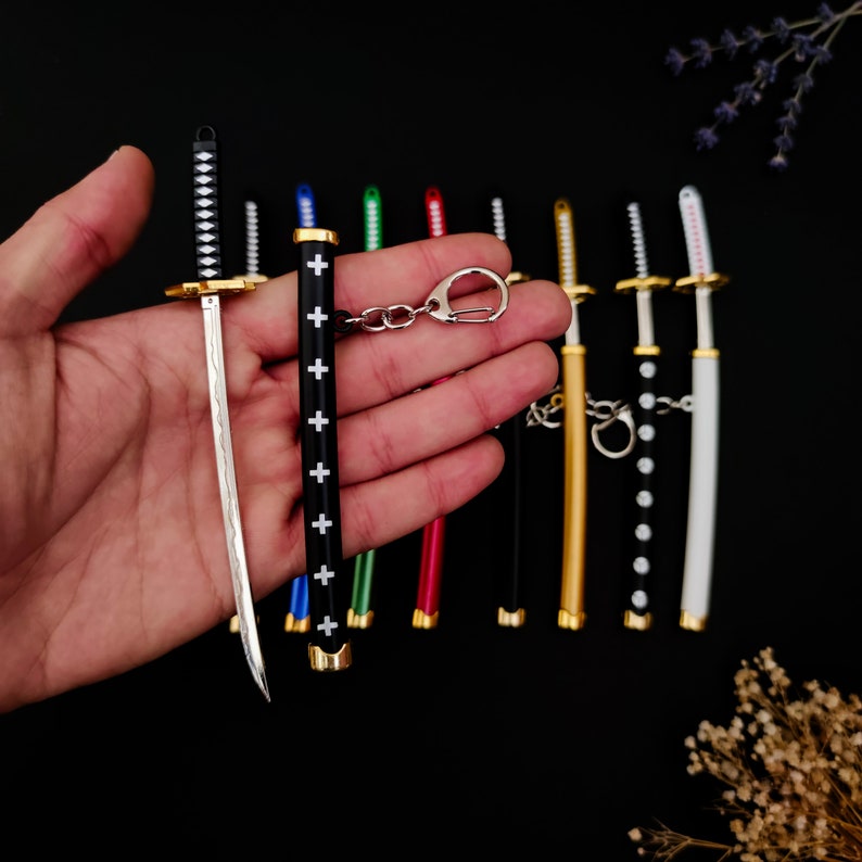 Samurai Katana Keychain/sword Keychains/keychain Collection/ninja