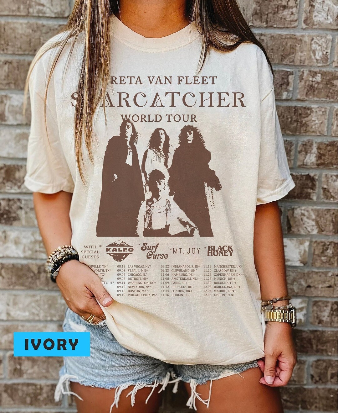 Starcatcher World Tour 2023 Tshirt Vintage Greta New Album - Etsy