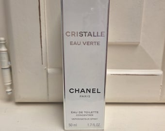 CHANEL Cristalle Eau Verte Concentrée 50 ml Eau de Toilette *VINTAGE*