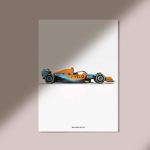 Formula 1 Poster, F1 Poster, F1 Print, Oldmoney, Formula 1 Circuits, McLaren,  Digital Print, Home Decor