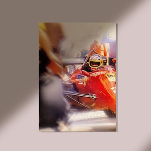 Formula 1 Poster, F1 Poster, F1 Print, Oldmoney, Formula 1 Circuits, Ferrari, Digital Print, Home Decor