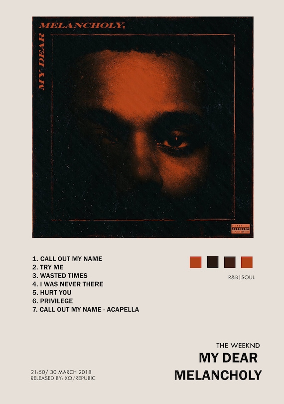 The weeknd album art -  España