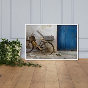 Framed Poster Italy Poster Framed Real Photography Italy Rustic Wall Art Italy Image Italian Photography Italy Framed Poster Italy