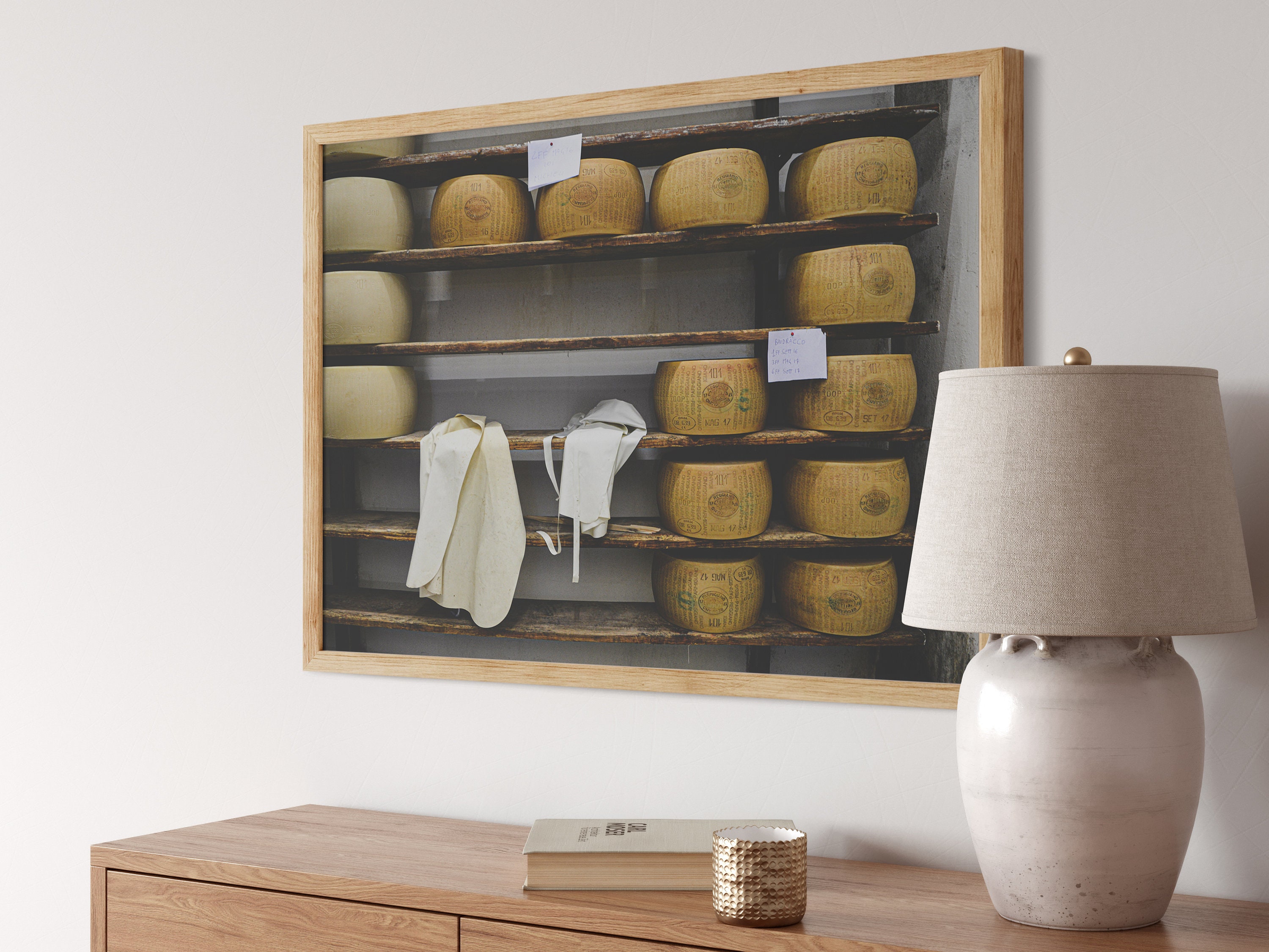Framed Poster Italy Wall Art Italy Cheese Photo Italy Home Decor Office Decor Italy Wall Art Italy Framed Italy Photo Italy Lover Gift