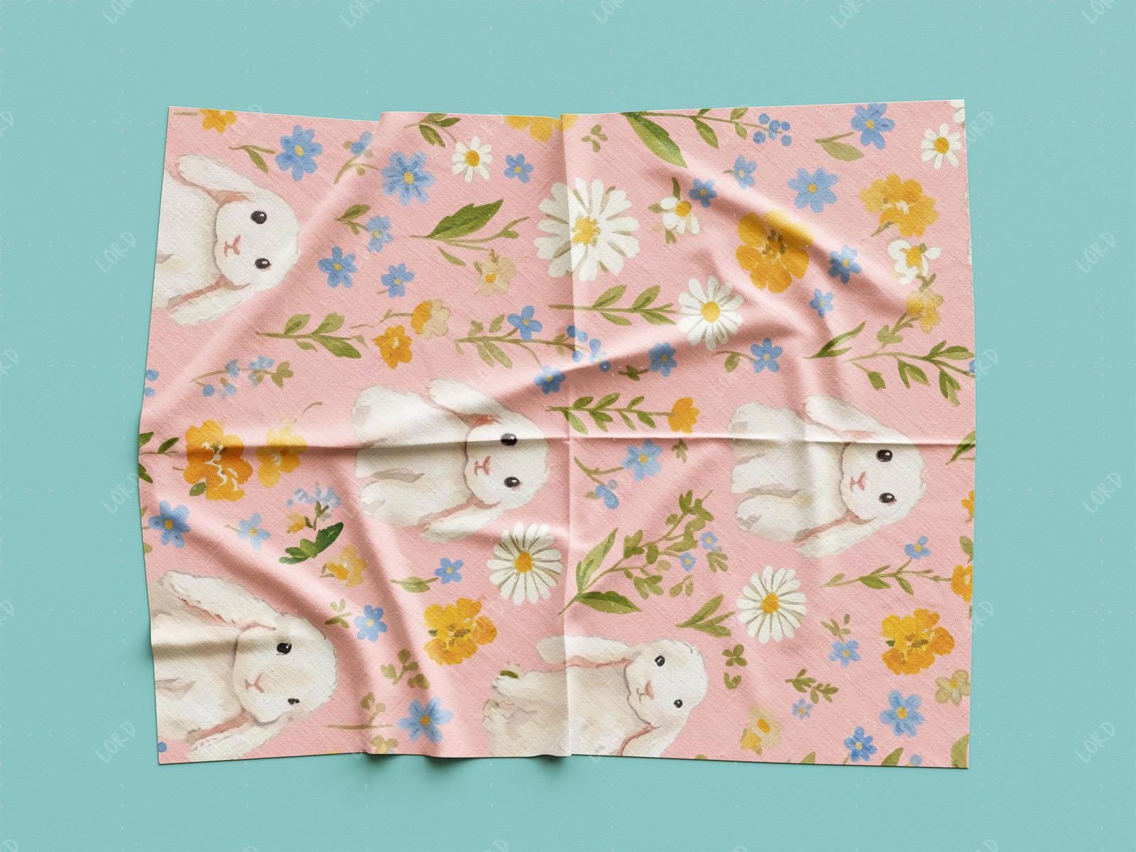 Bunny Seamless Patterns Bundle: Easter Animal Digital Paper (4 Set) - Etsy