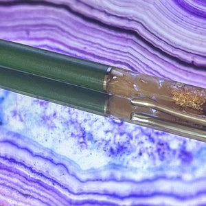 Prosperity Blessing Pen, pagan, witch, spell, money spell, spell jar, witchcraft, Wicca, journal, writing, magic, magick