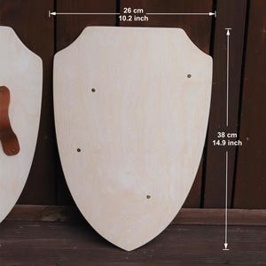 Wooden shield