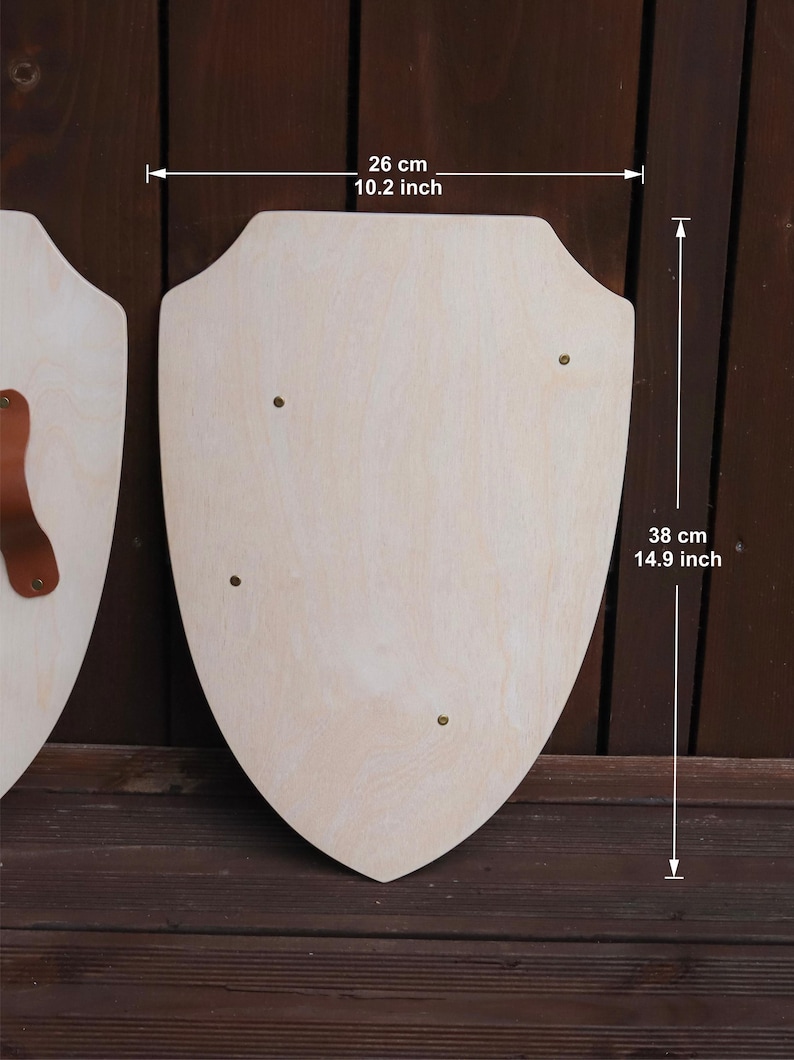 Wooden shield