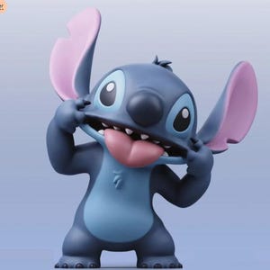 Stitch I STL l 3D Digital Printing STL File for 3D Printers, Movie Characters, Games, Figures